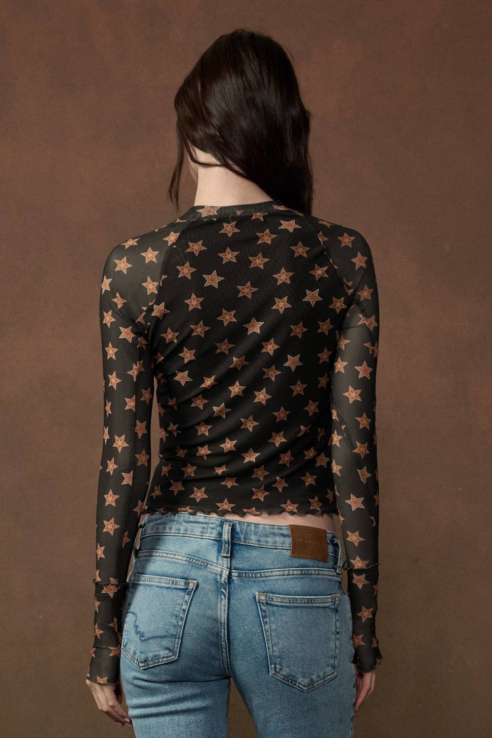 Starry Night Mesh Top