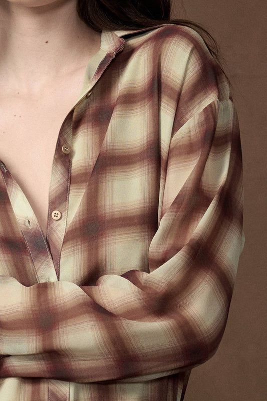 Best Day Chiffon Button-Up