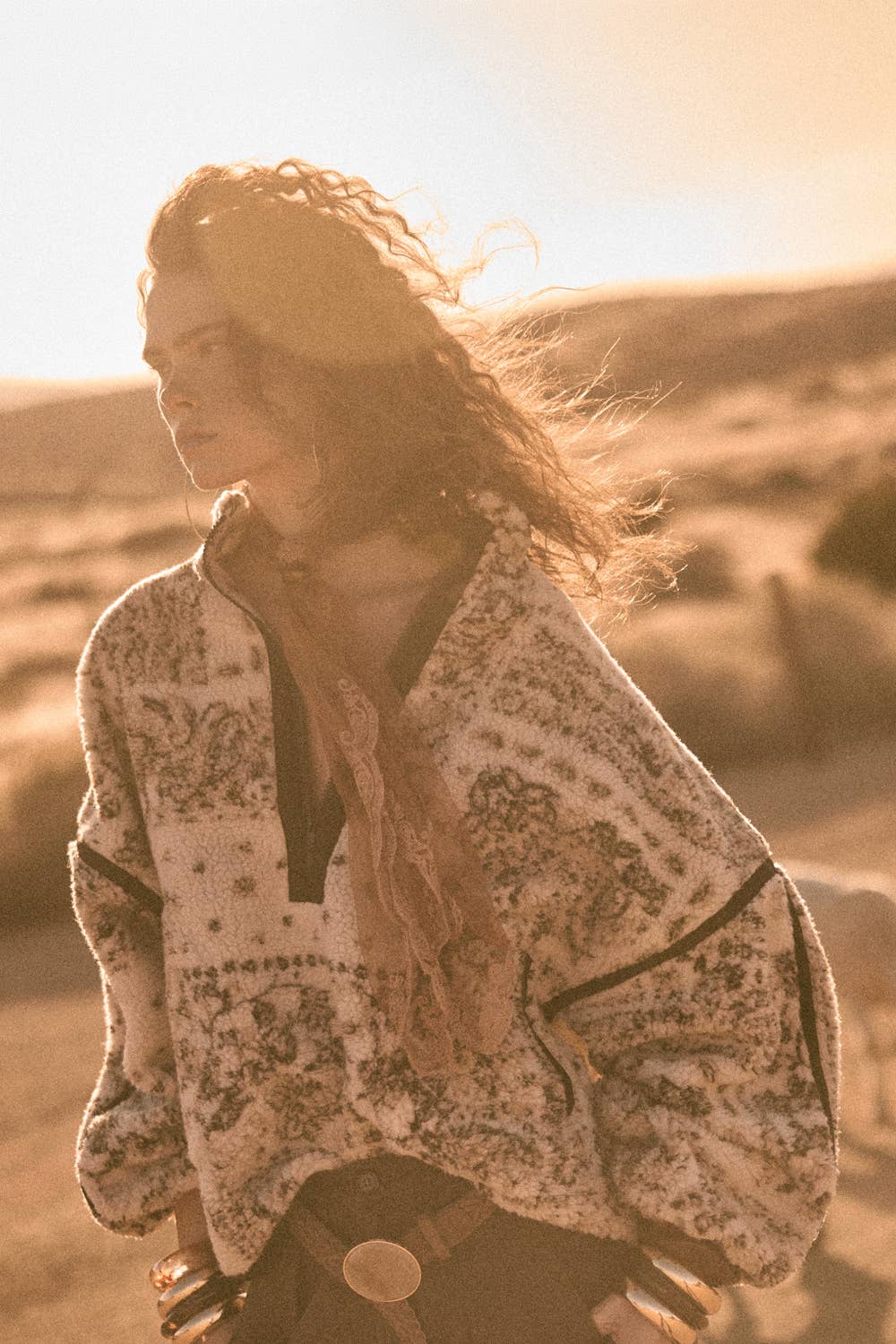Paisley Sherpa Jacket