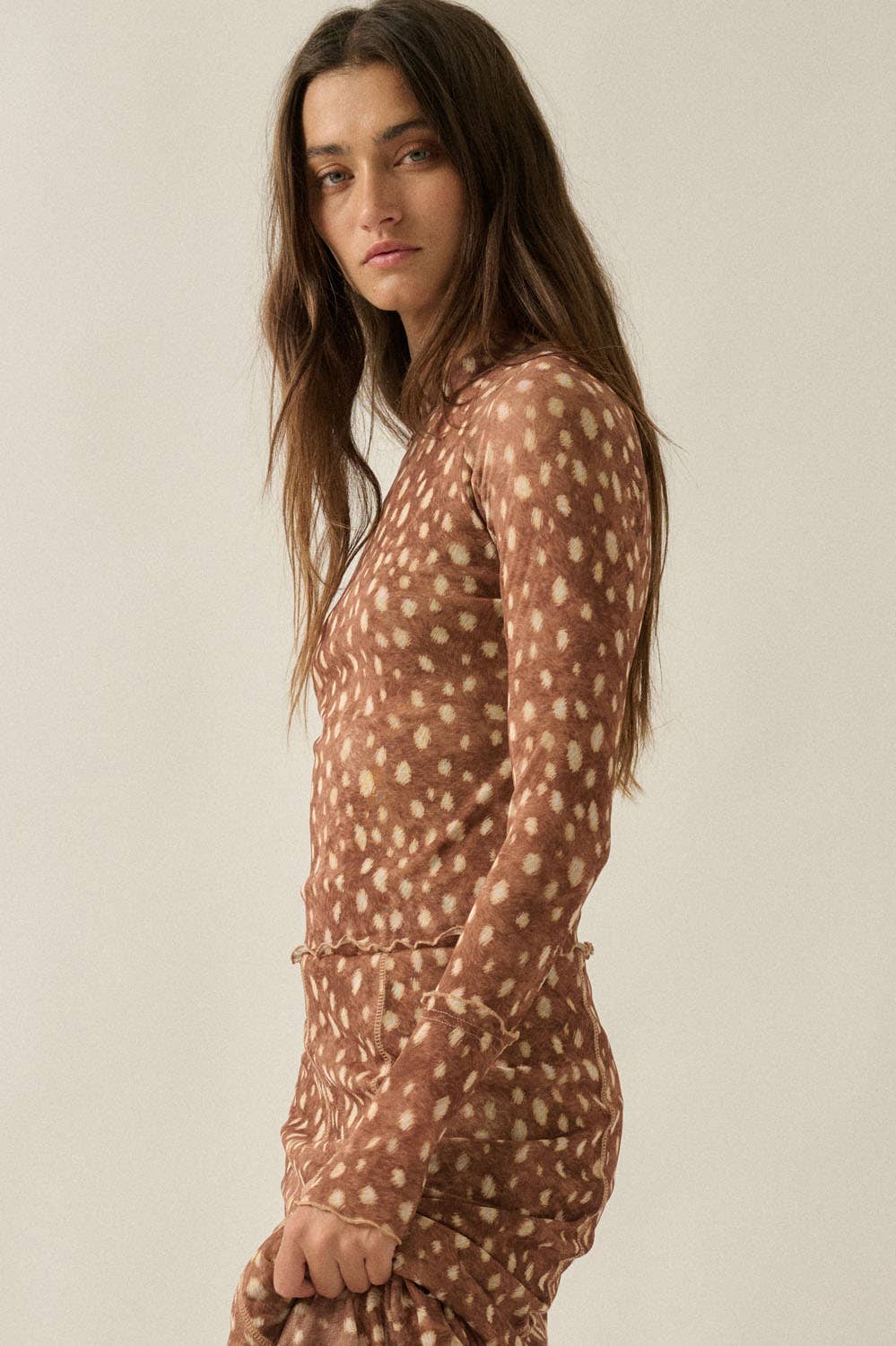 Abilene Polka Dot Top