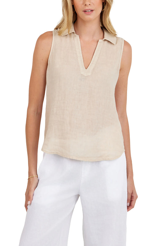 Bella Dahl Long Sleeveless Pullover