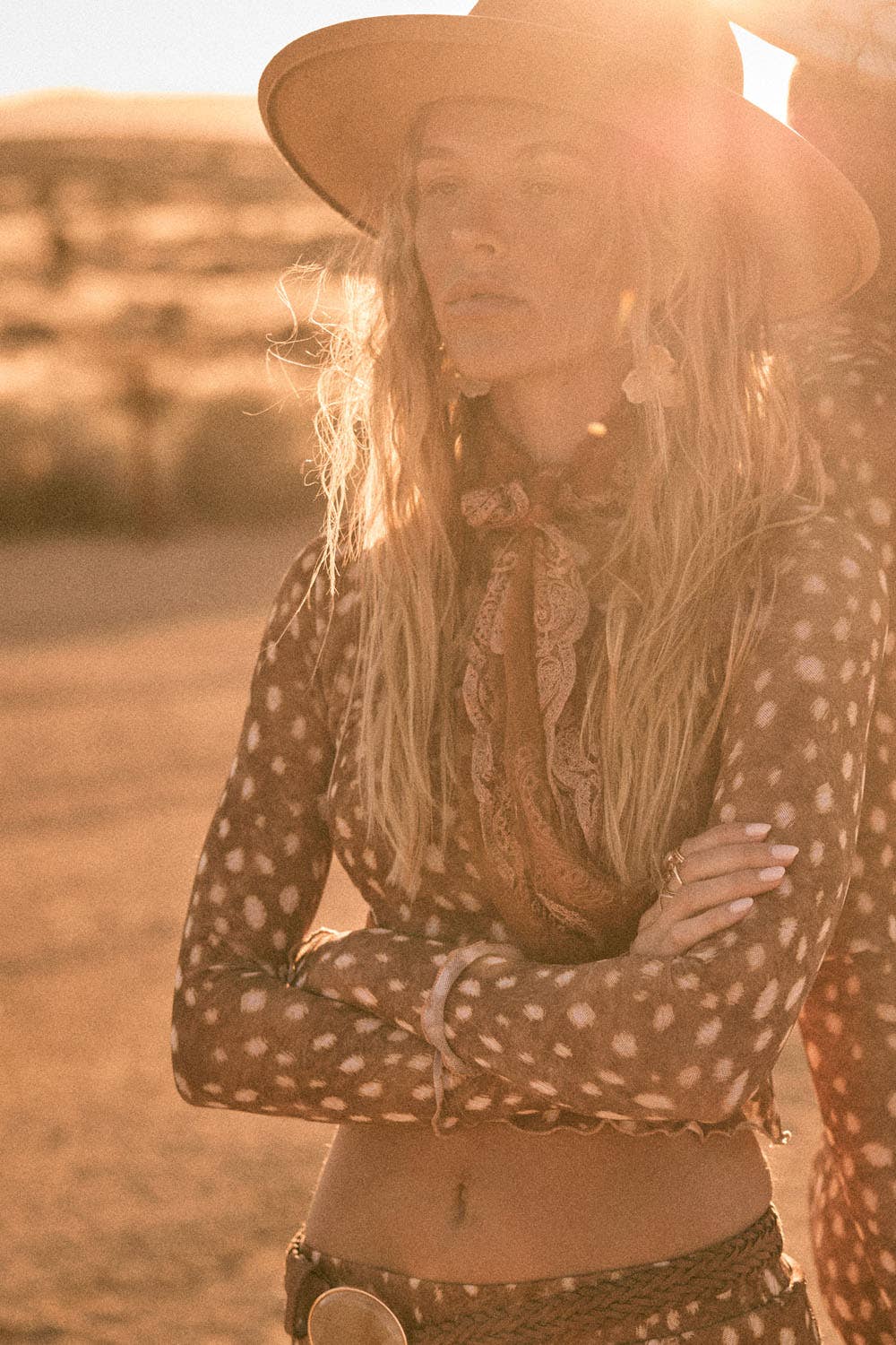 Abilene Polka Dot Top