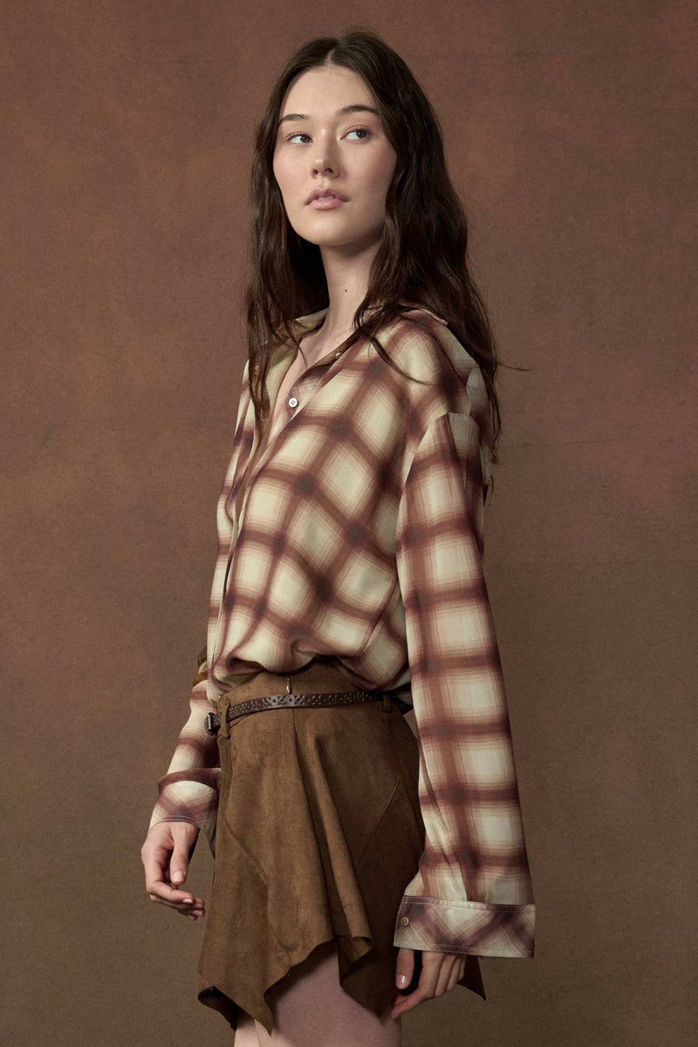 Best Day Chiffon Button-Up