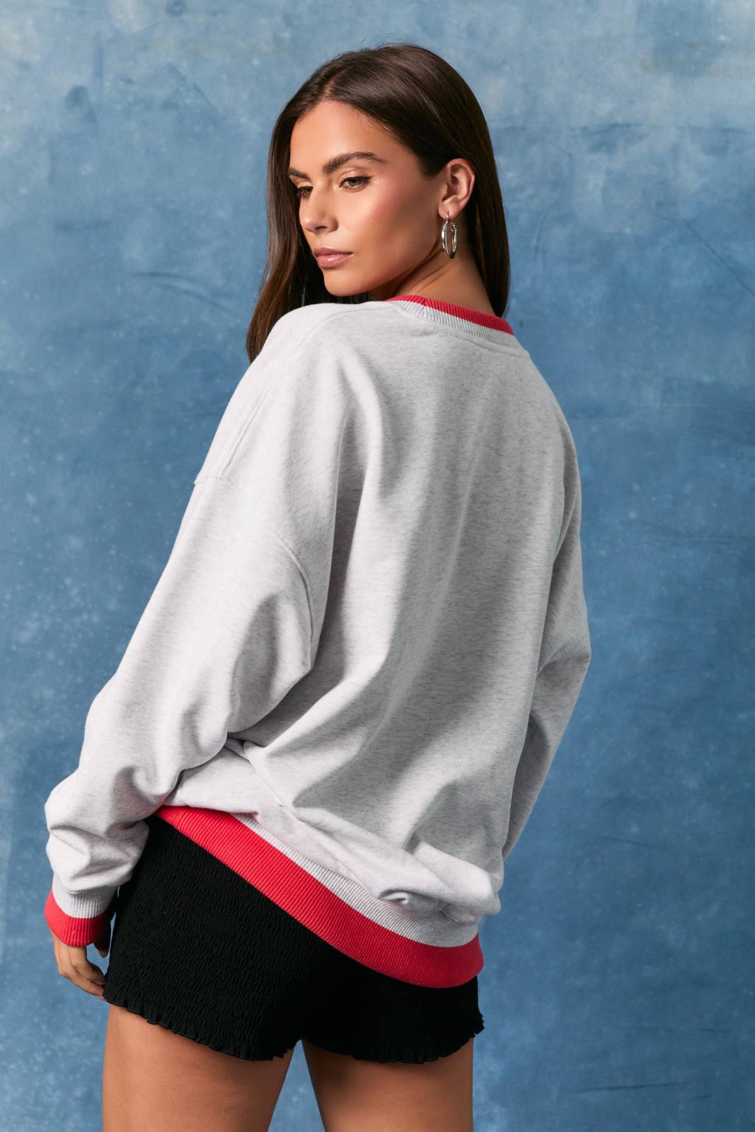 "AMERICA" Oversized Sweatshirt