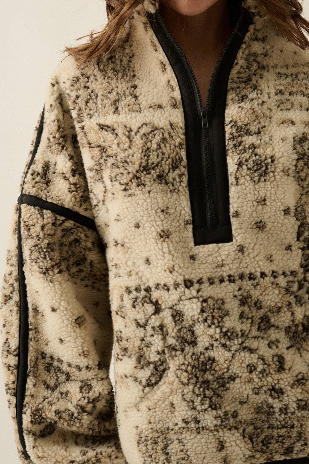 Paisley Sherpa Jacket