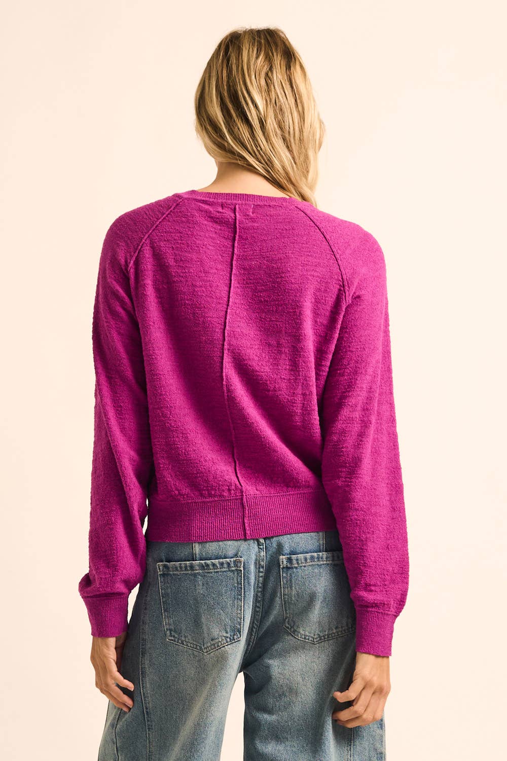 Sthef Solid Cardigan Sweater