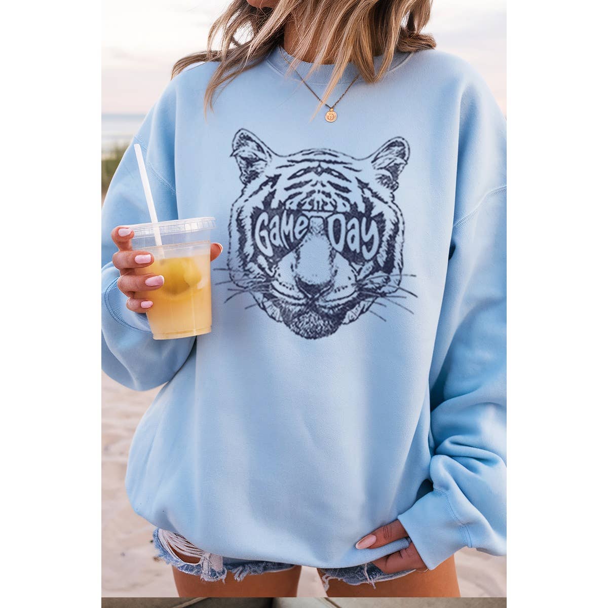 Game Day Vintage Sweatshirt: Large