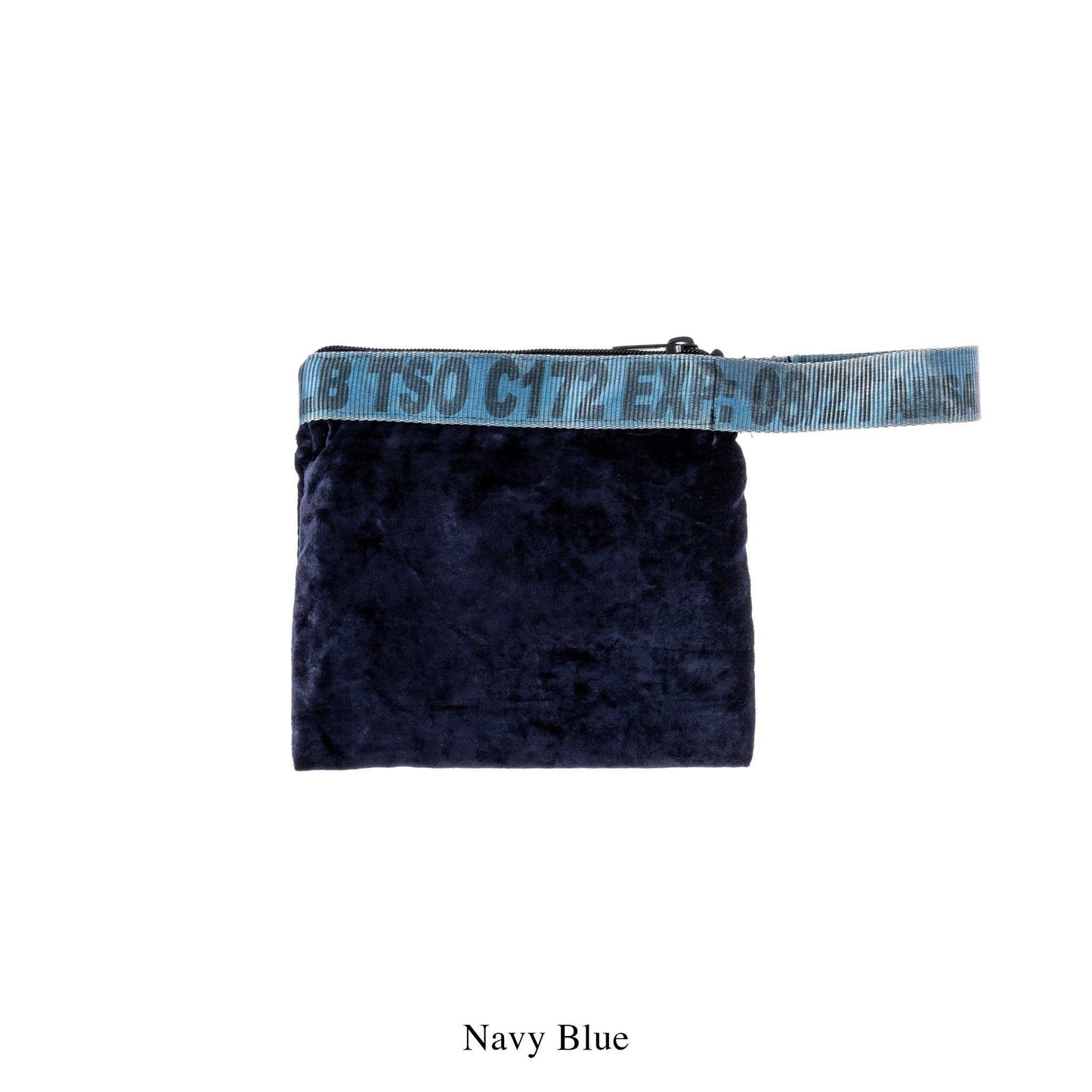 VINTAGE SLING BELT POUCH: Navy Blue