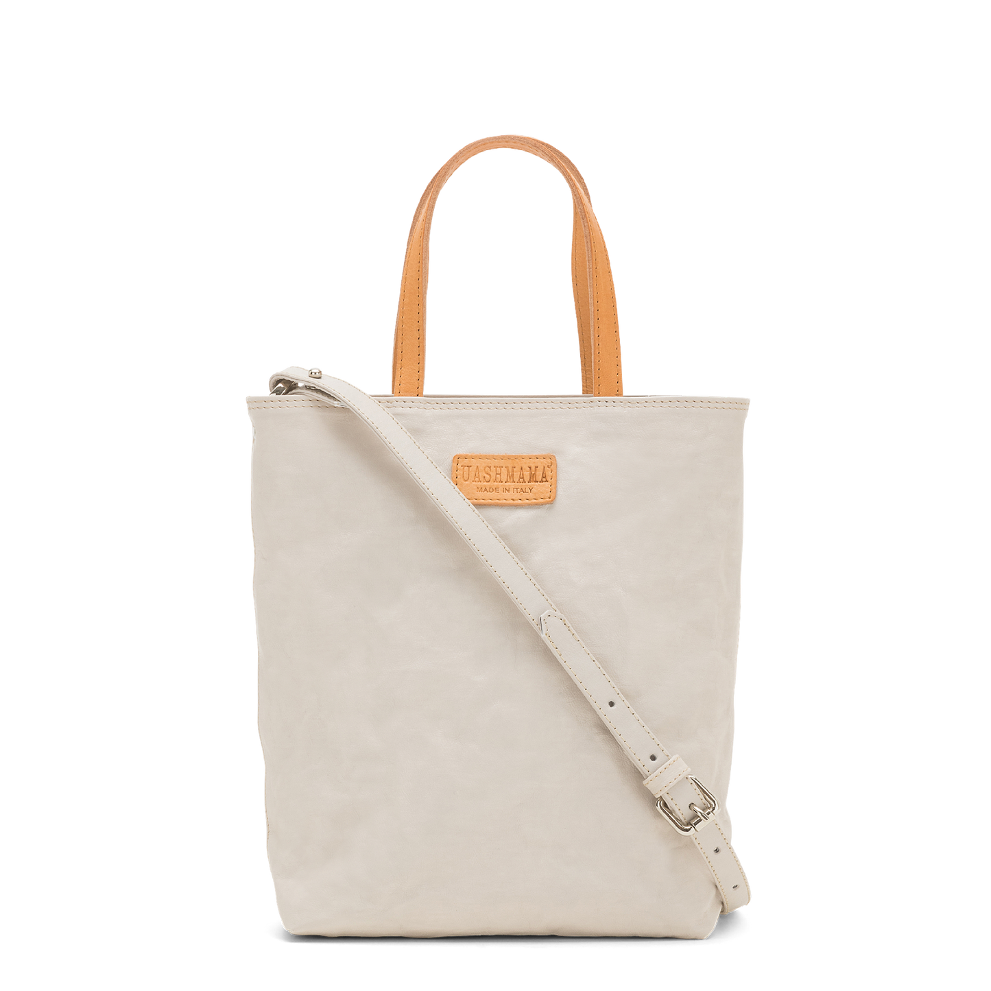 NINA CROSSBODY BAG: Woven Cuoio