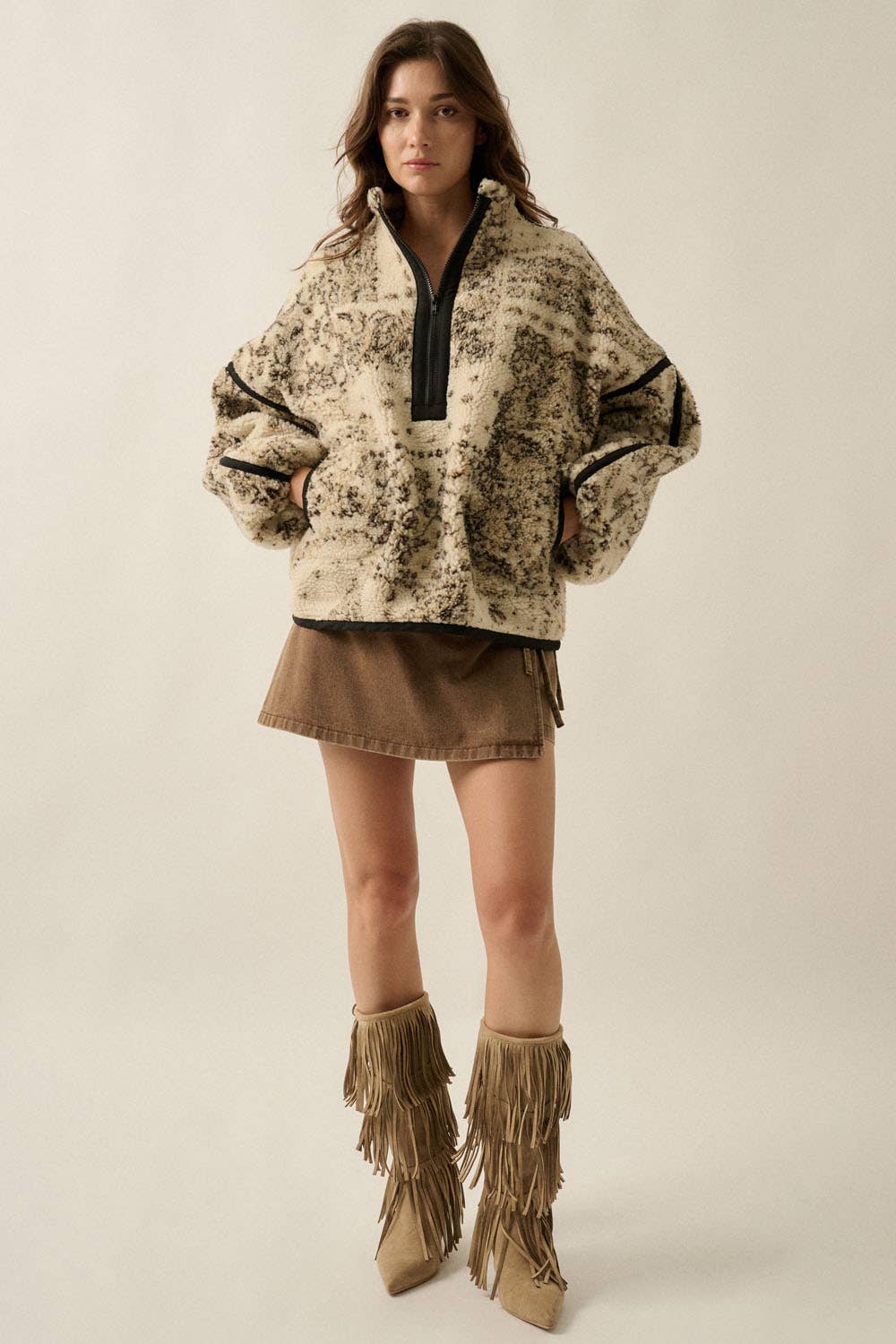 Paisley Sherpa Jacket