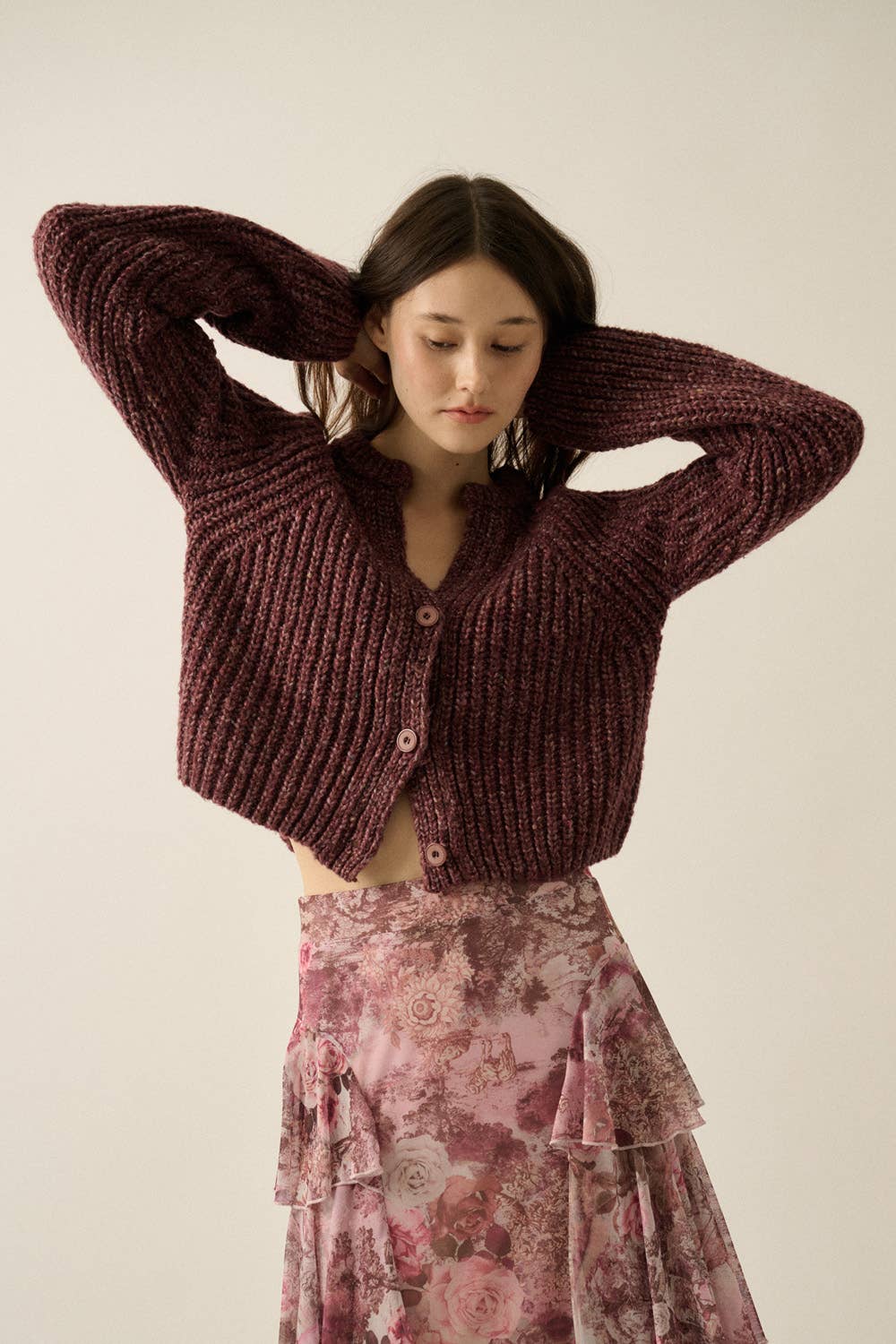 Contessa Confetti Cardigan Sweater