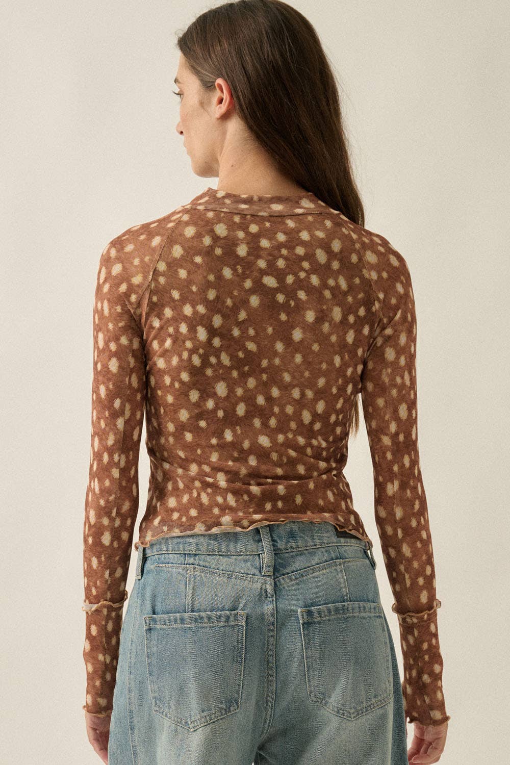 Abilene Polka Dot Top