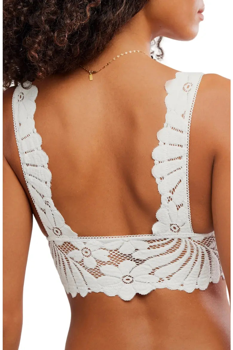 Free People Petal Party Plunge Bralette