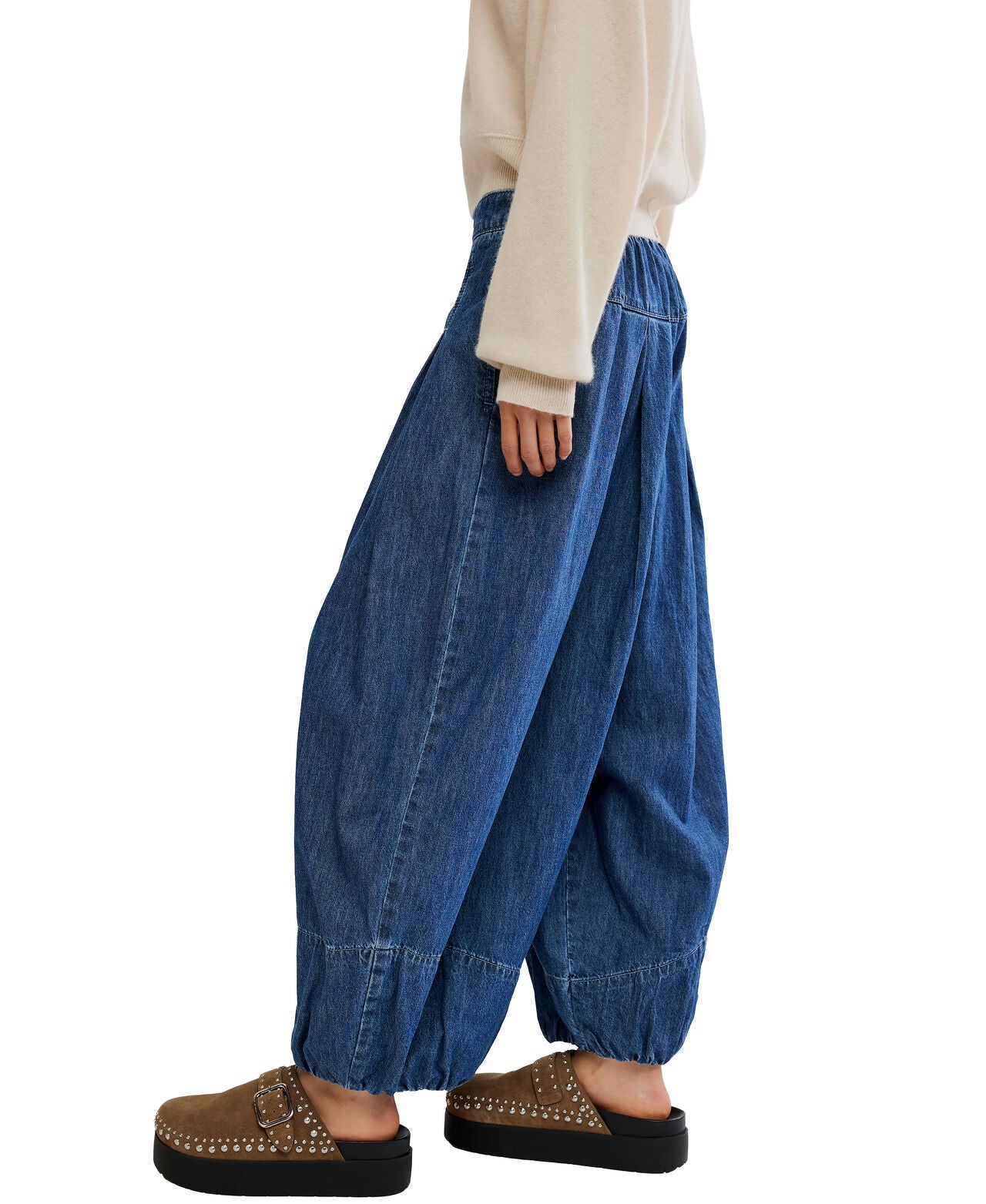 Free People Moonflower Balloon Jean