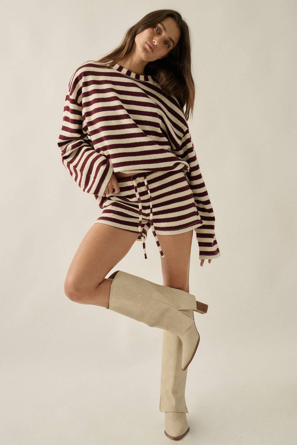 Saylor Striped Sweater