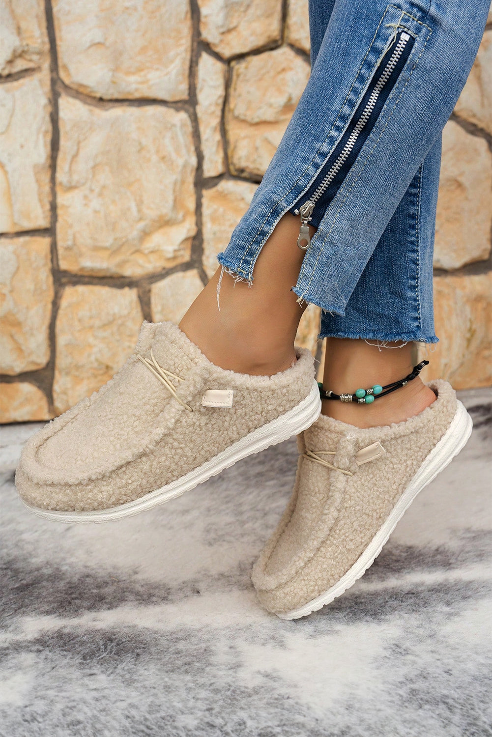 Slip On Sherpa Shoes