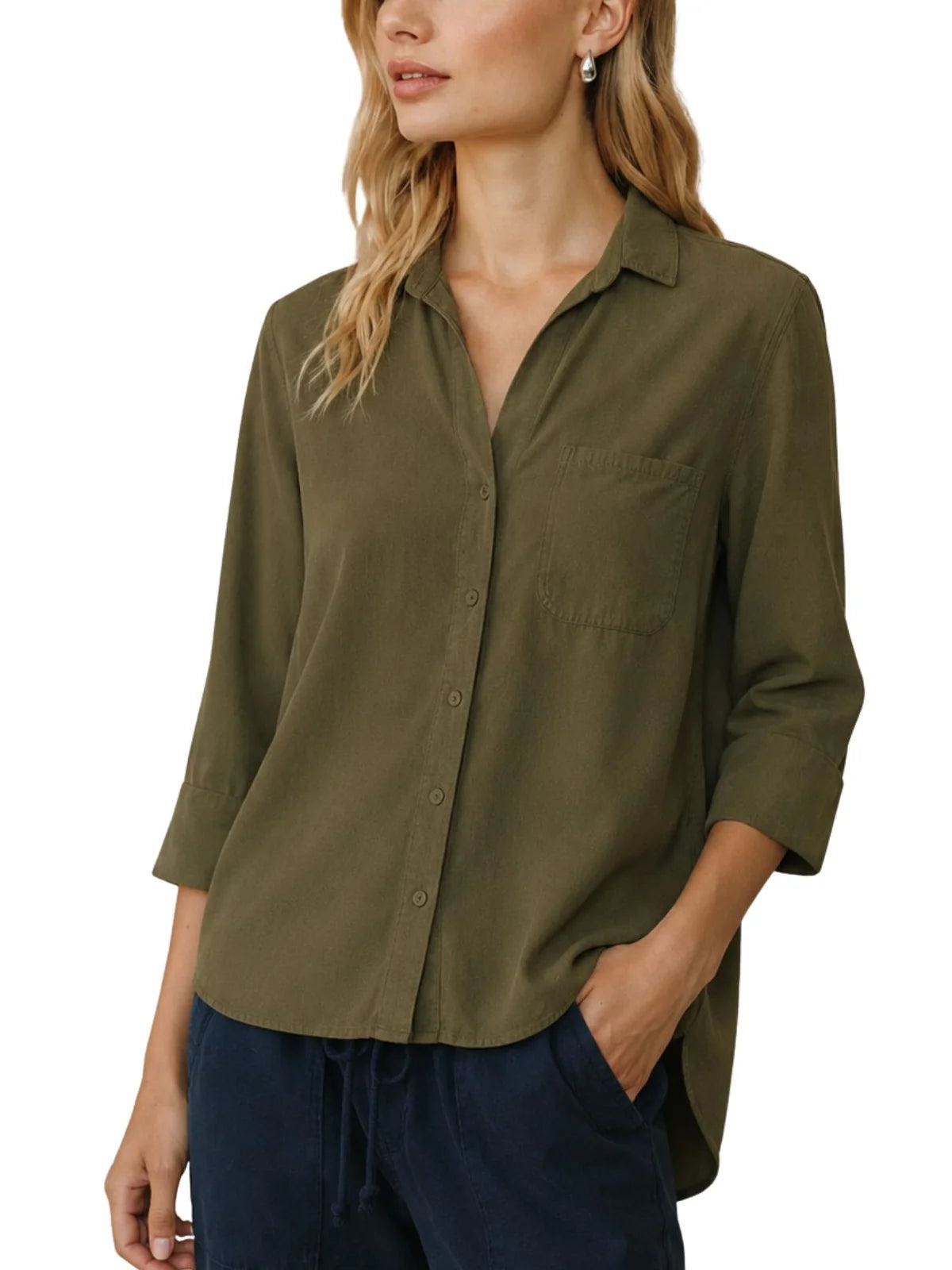 Bella Dahl Shirt Tail Button Down