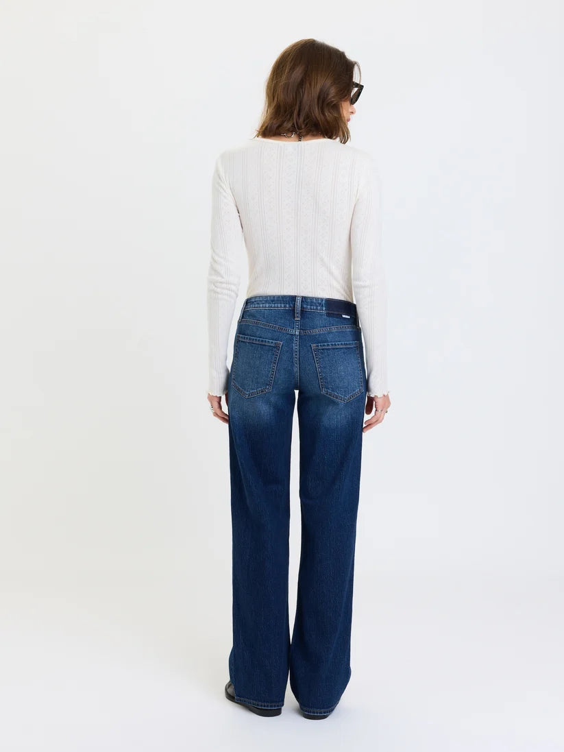 Daze Denim Keeper Low Rise Straight Jean