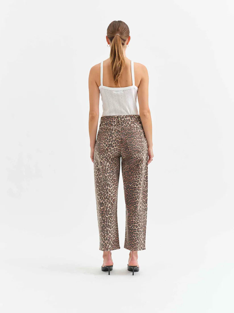 Daze Denim Westward High Rise Seamed Barrell
