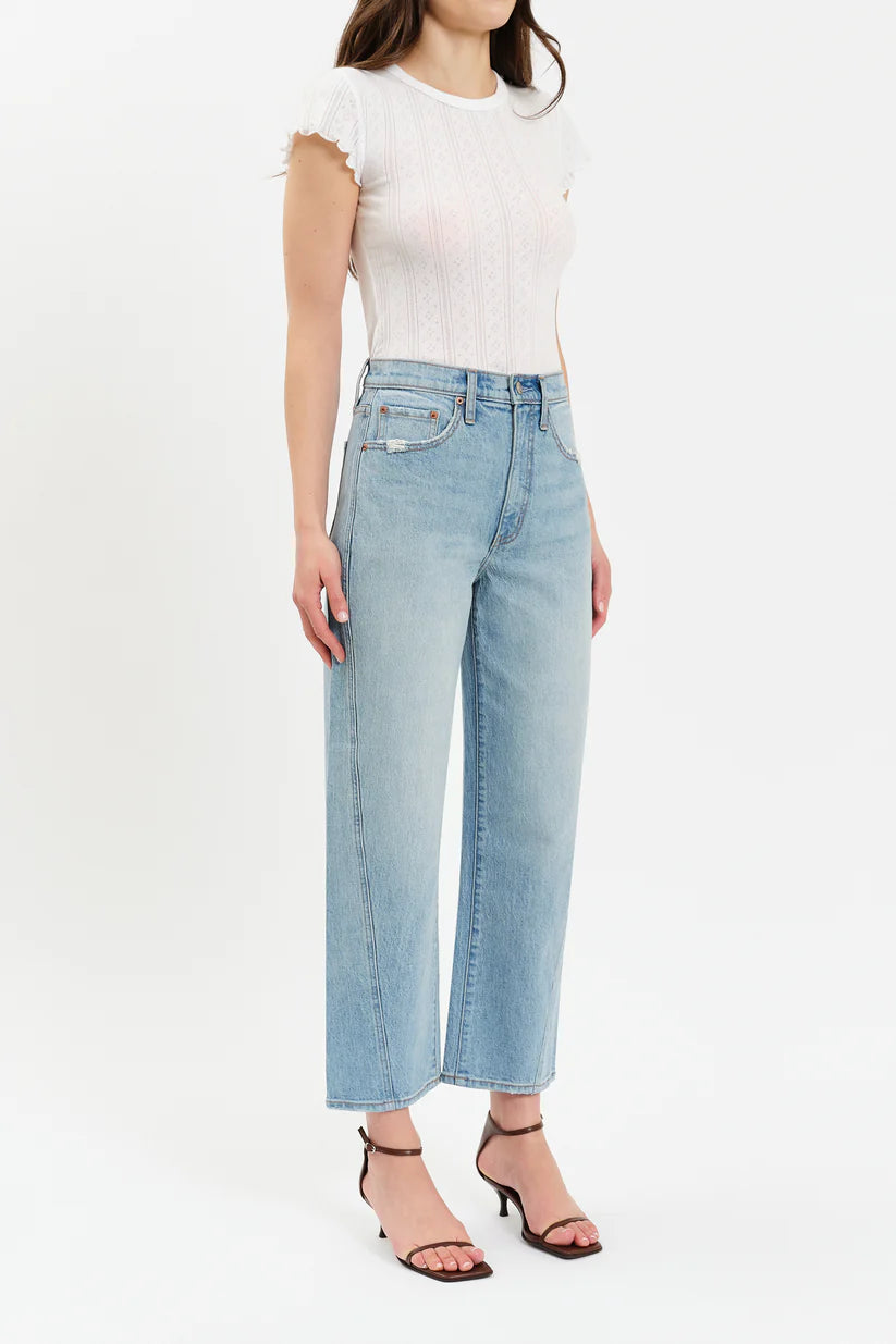 Daze Denim Westward High Rise Seamed Barrell