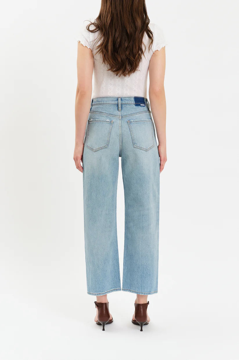 Daze Denim Westward High Rise Seamed Barrell