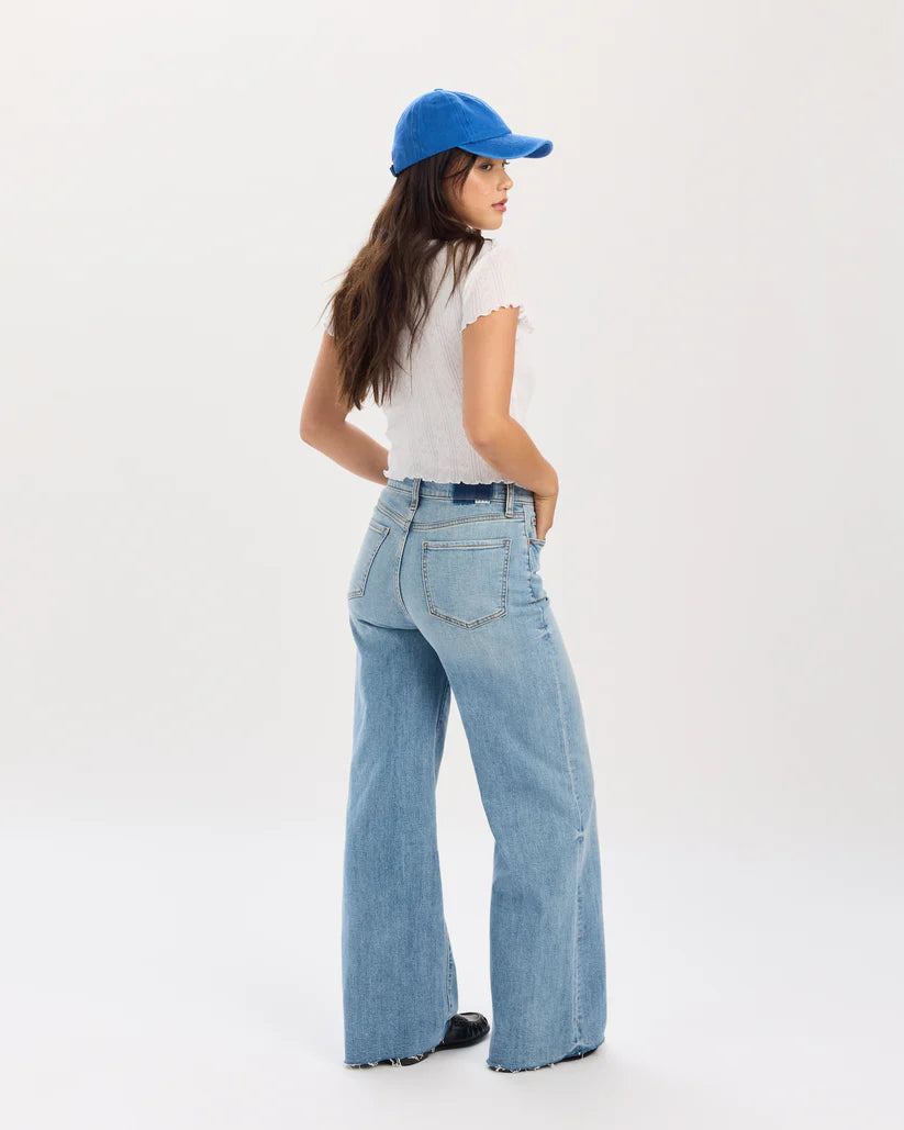 Daze Denim Far Out High Rise Wide Leg