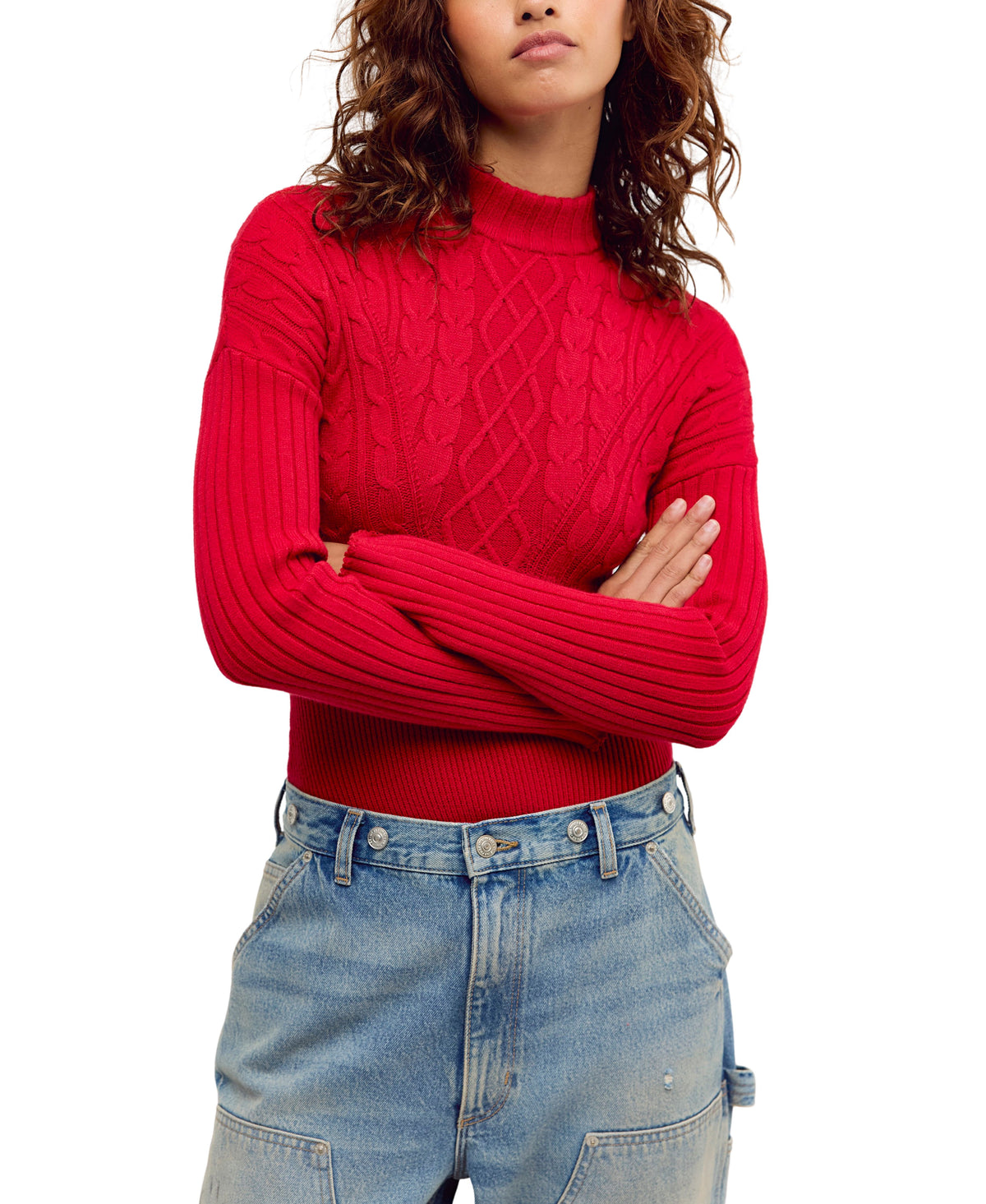Free People Cable for Two Bodysuit