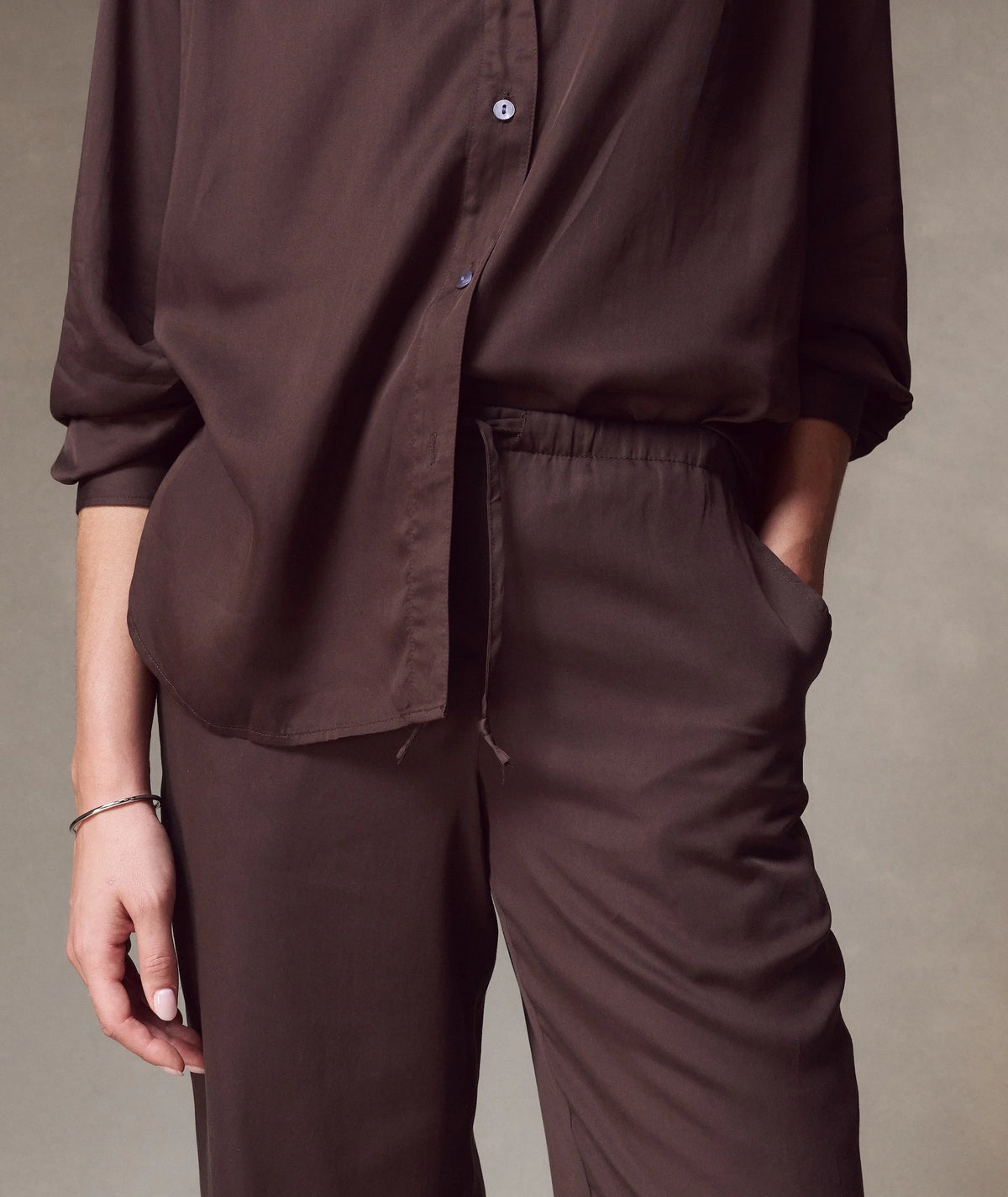Marine Layer Bella Better-Than-Silk Button Down