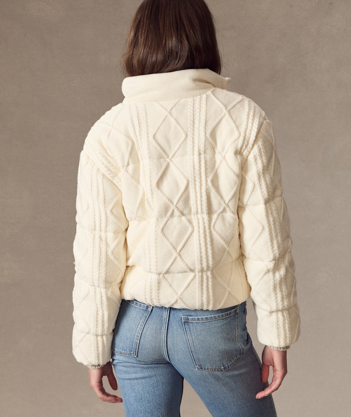 Marine Layer Shea Sweater Puffer Jacket