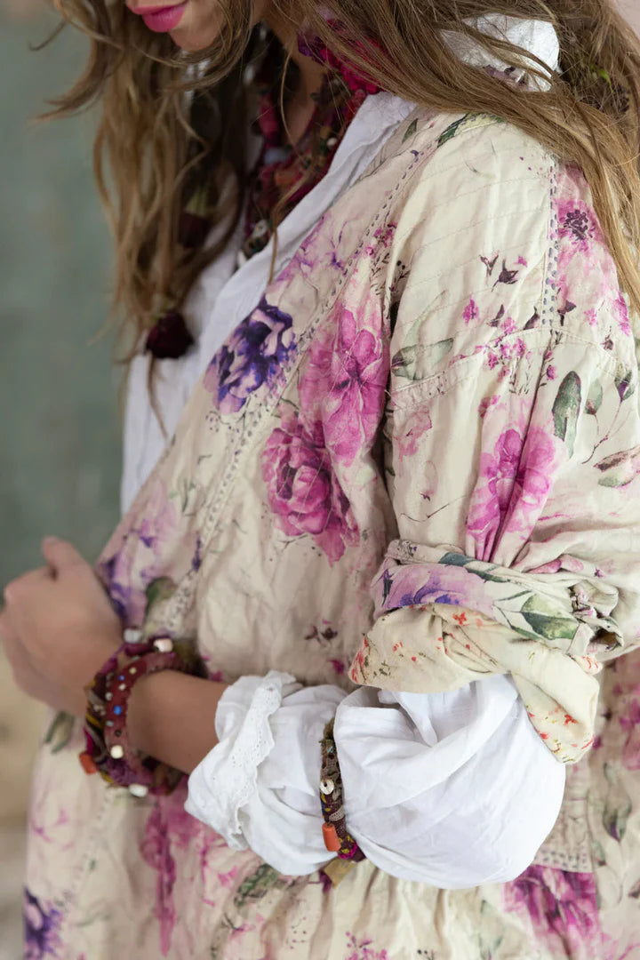 Magnolia Pearl Floral Ettiene Kimono Bronze
