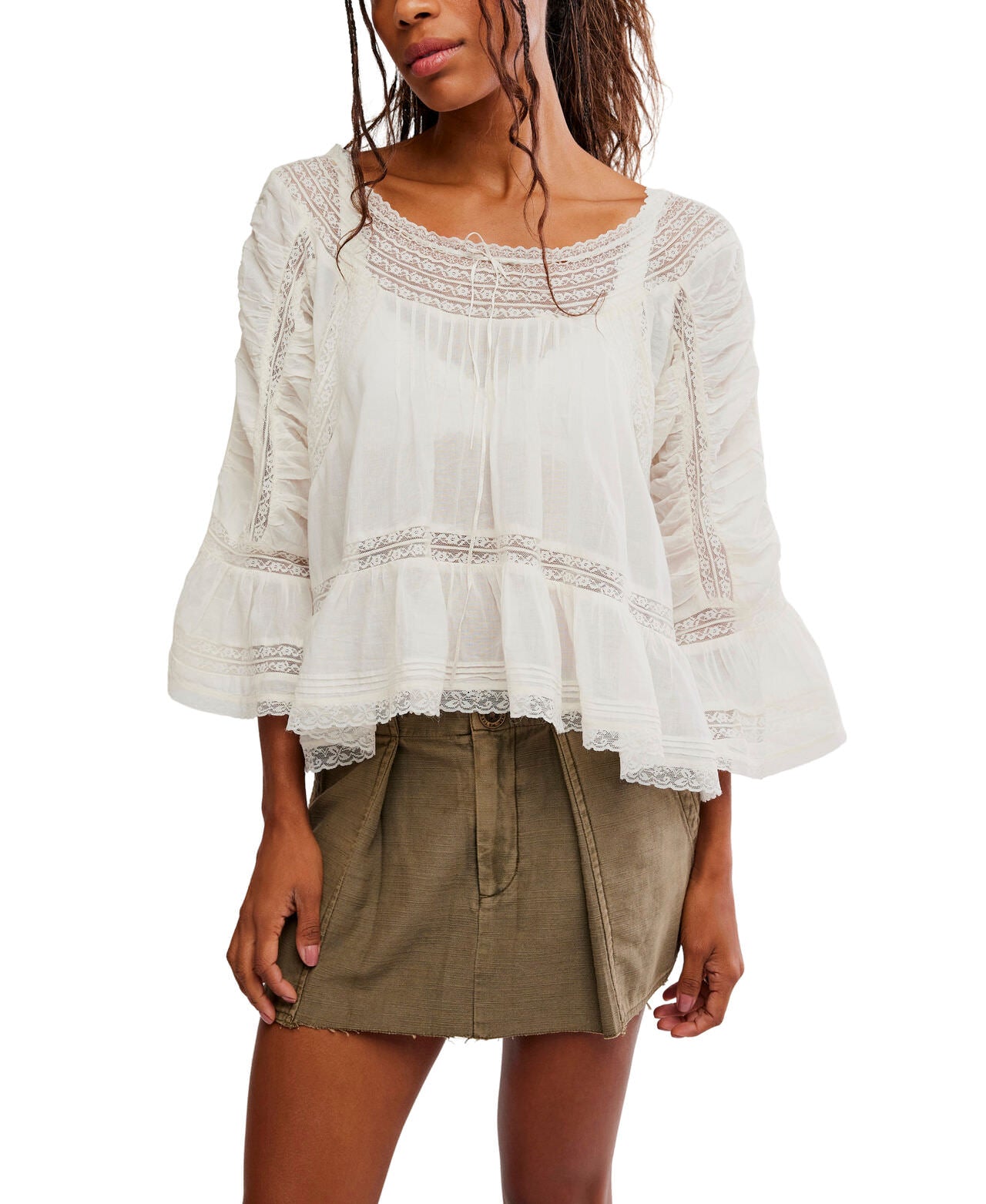 Free People She’s A Romantic Top