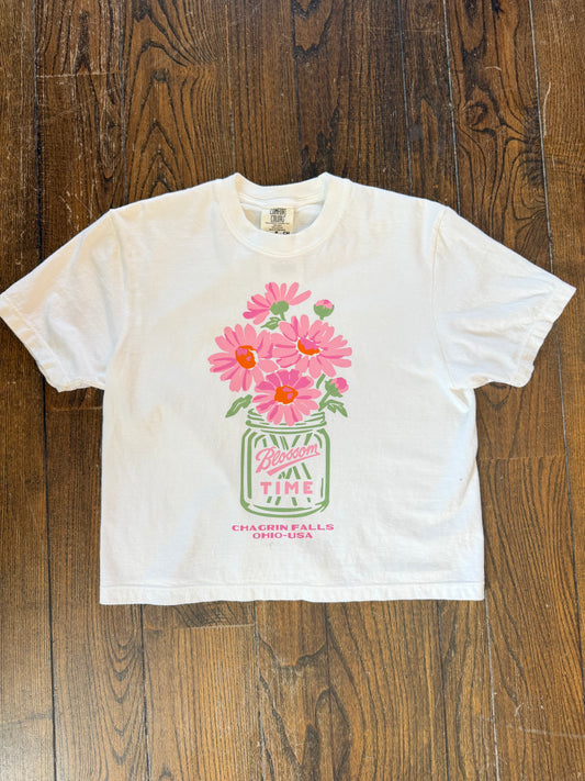Wilders Blossom Flower Jar Boxy Tee