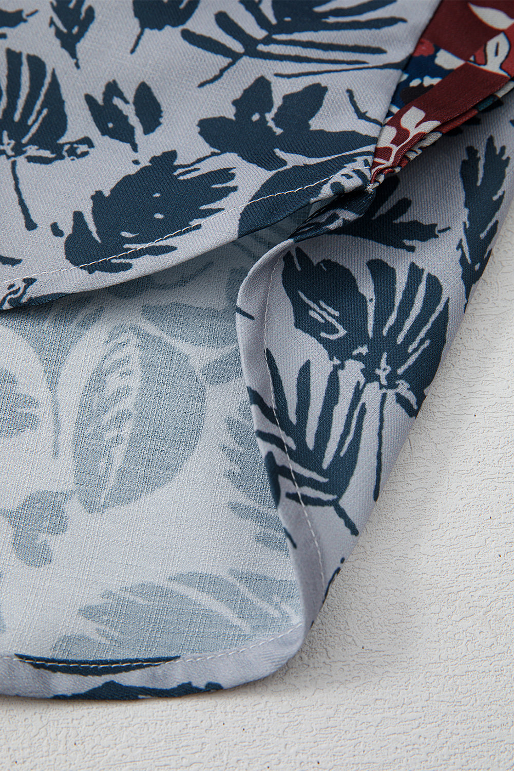 Patchwork Sleeve Peace Desert Graphic Top