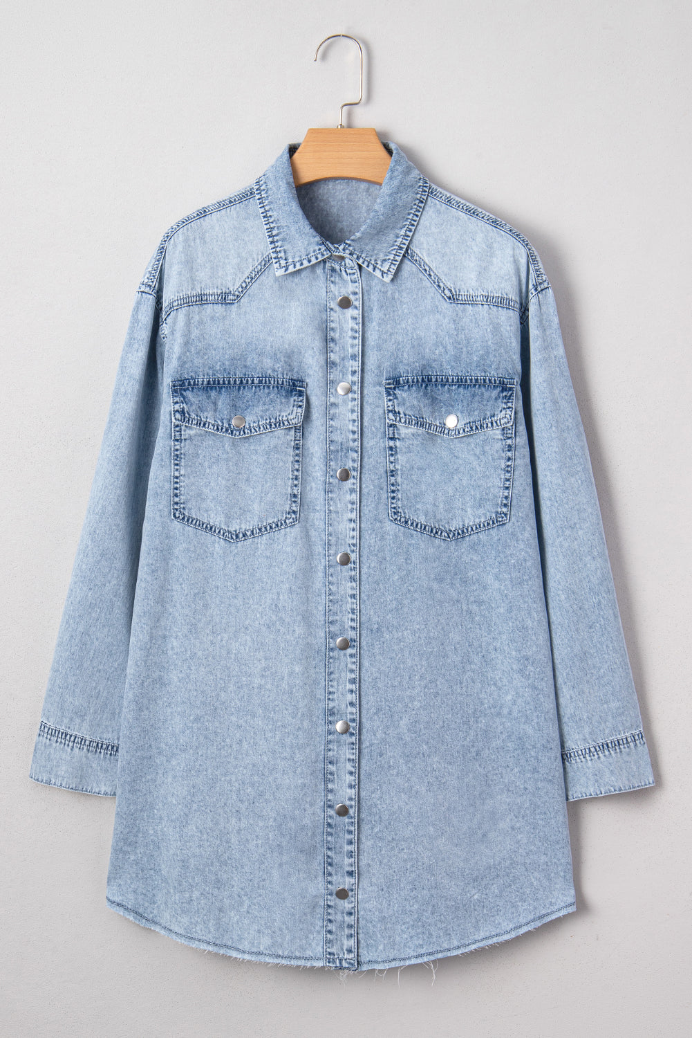 Wilders Raw Hem Shirt Dress