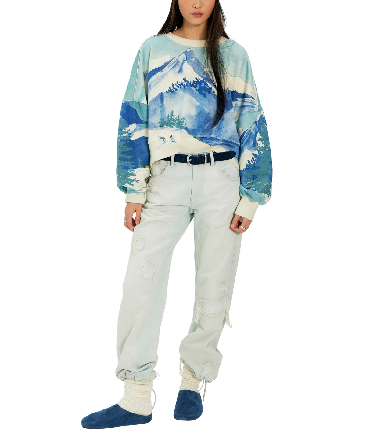 Free People Gaia Sweatshirt