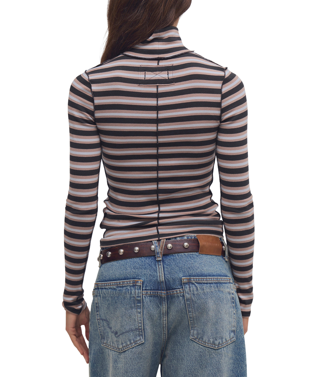 Free People Good Good Turtle Stripe Top