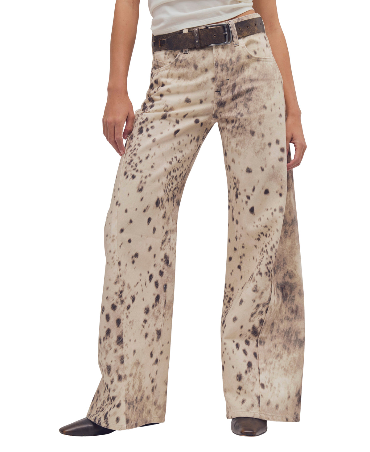 Free People Alter Ego Wide Leg Jean