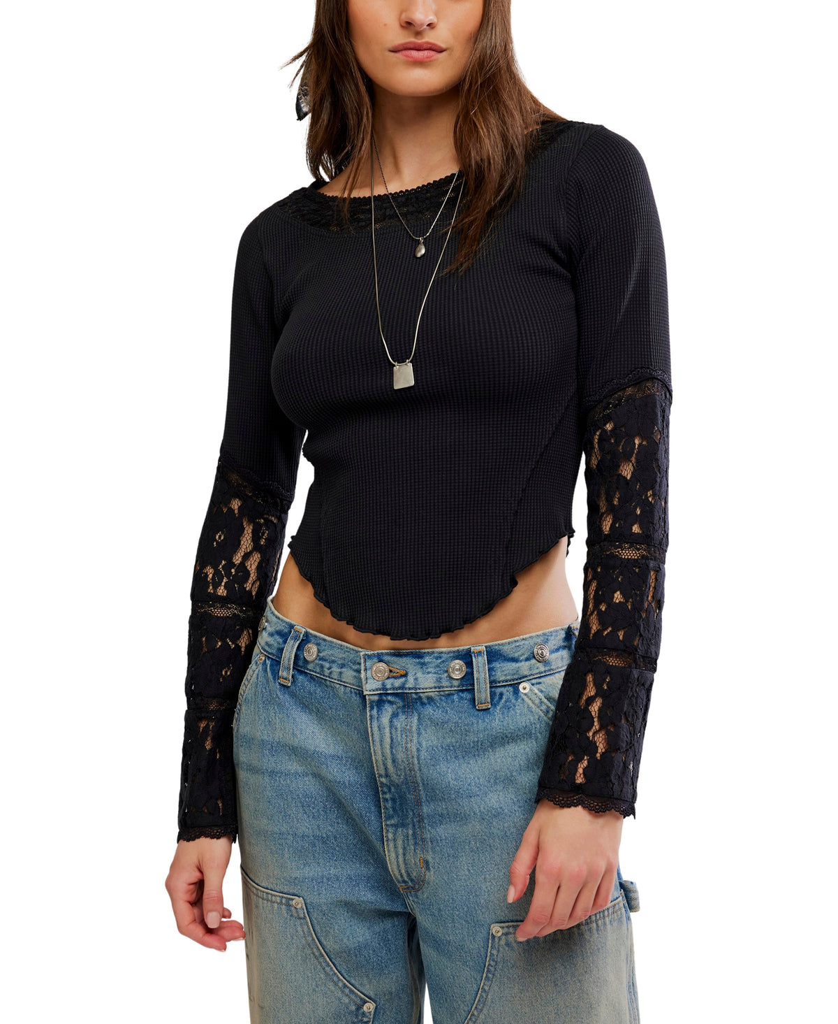 Free People Amber Lace Cuff