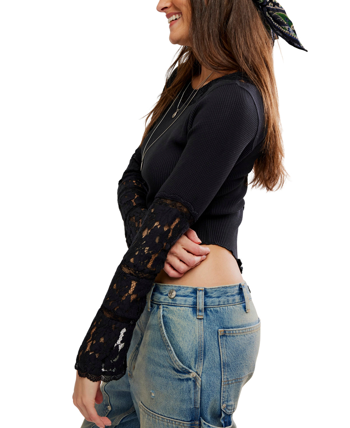 Free People Amber Lace Cuff