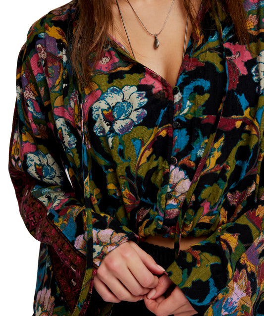 Free People Juliette Printed Blouse