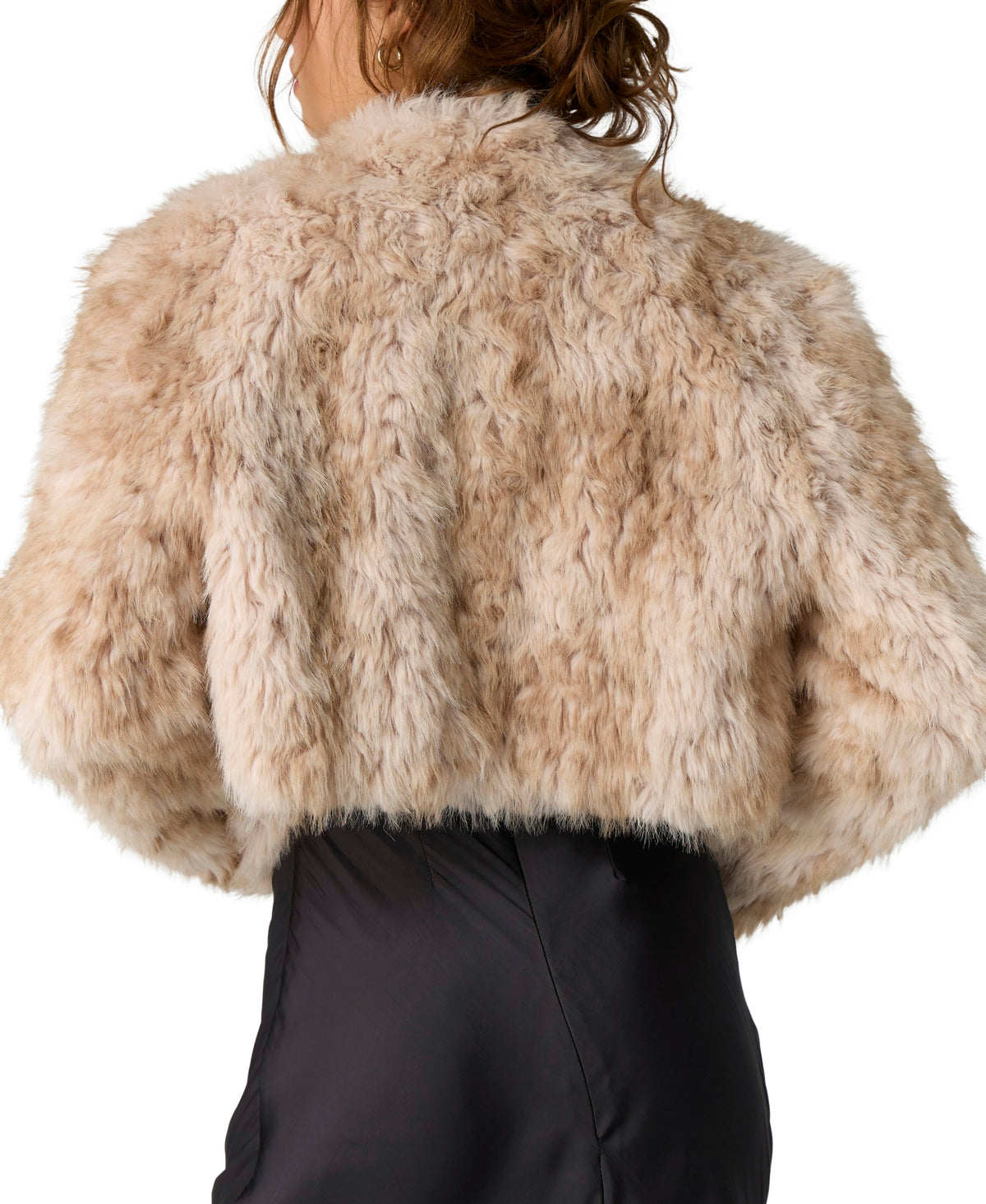 Free People Supernova Cropped Fur Jacket