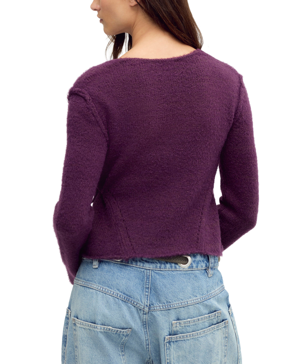 Free People Snowfall Wrapped Sweater