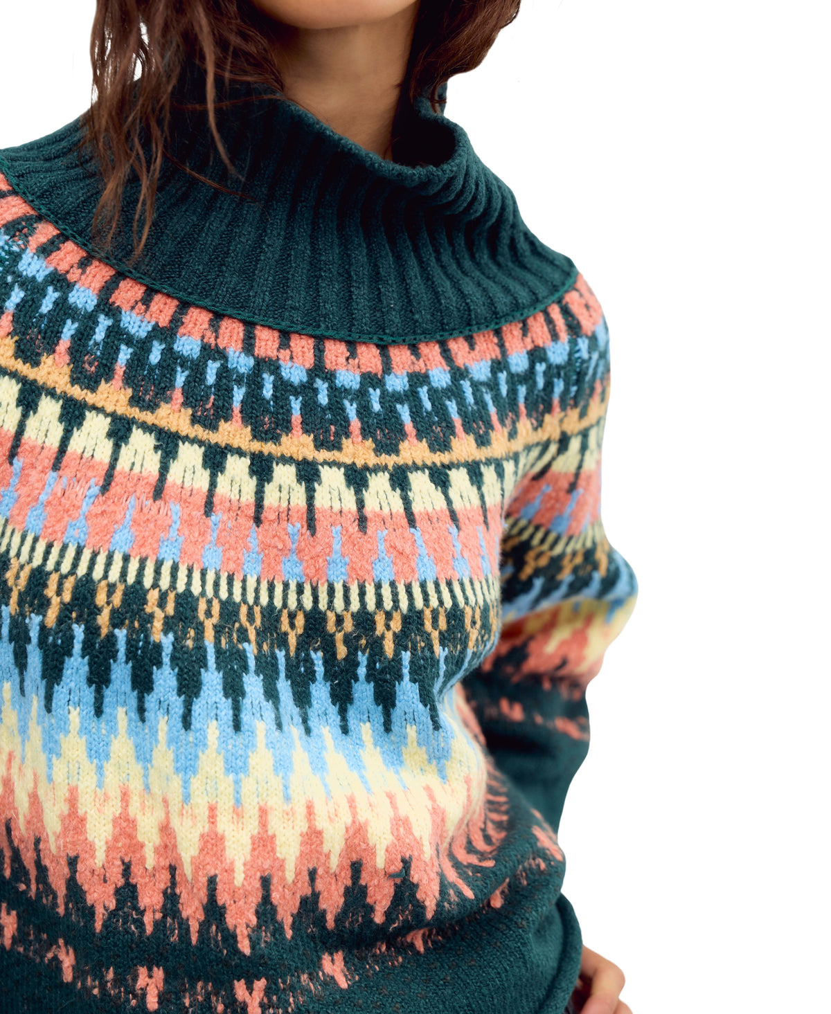 Free People Keepsake Turtleneck Sweater