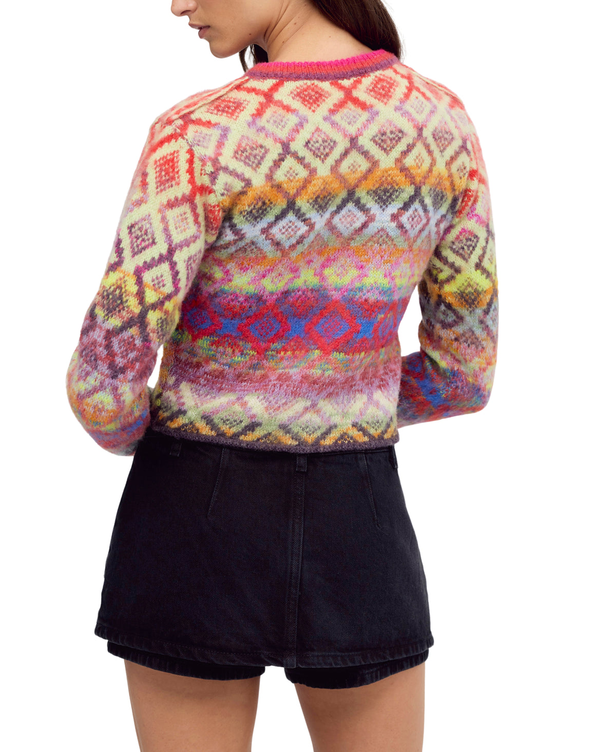 Free People Skye Patterned Cardigan