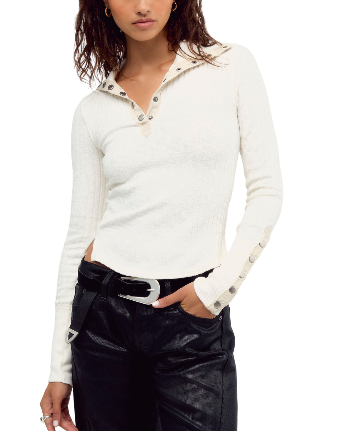 Free People Surplus Cuff Sweater