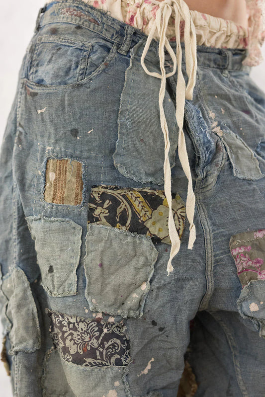 Magnolia Pearl Linen Dani Blues Denims Bronze