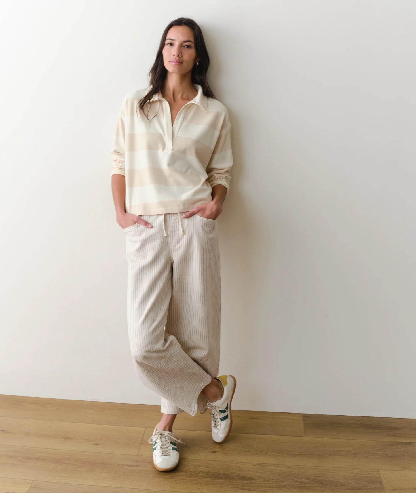 Marine Layer Luxe Sueded Polo Tee