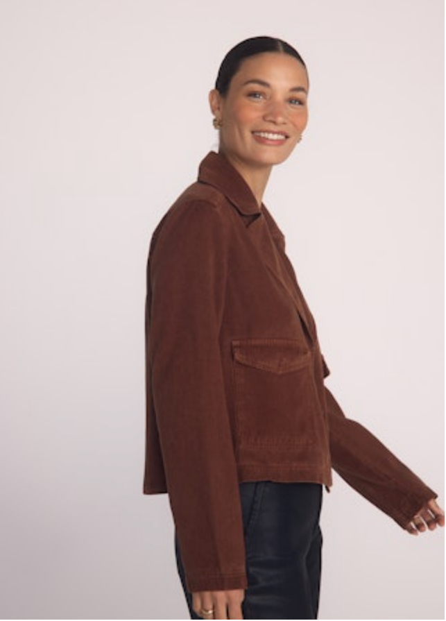 Bella Dahl Utility Crop Trench Coat