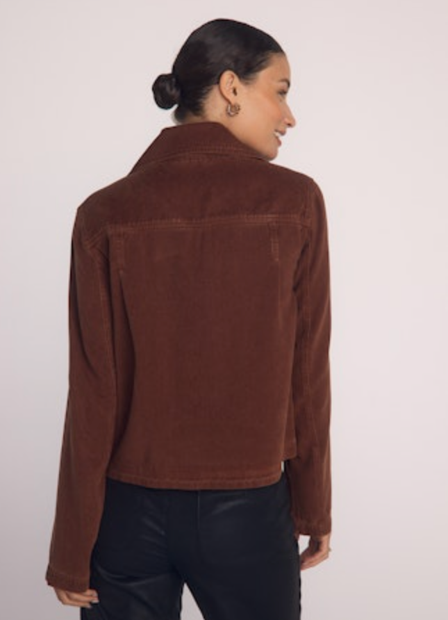 Bella Dahl Utility Crop Trench Coat