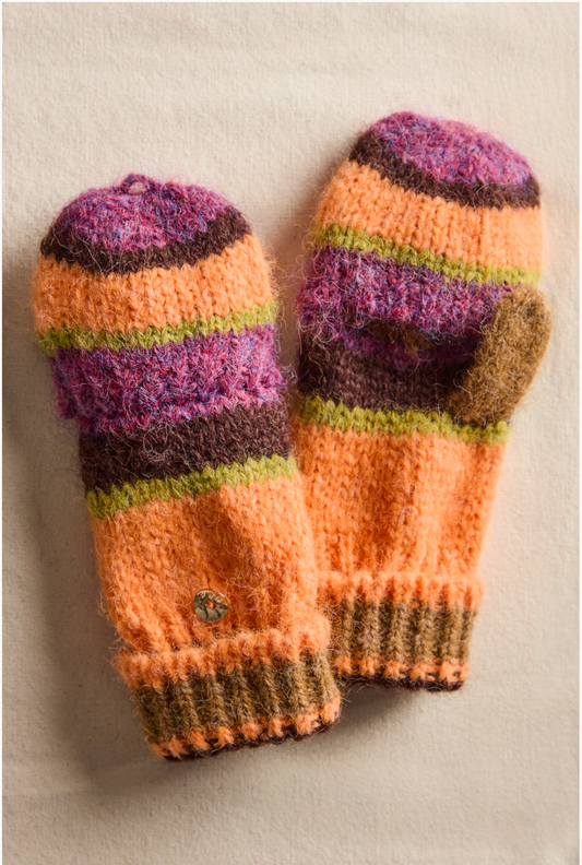 Free People Super Stripe Gloves